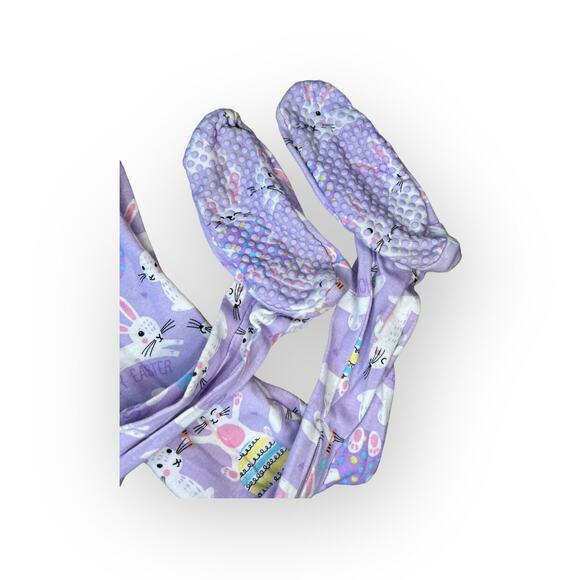 Girls Easter Footie Pajamas - Picture 2 of 3